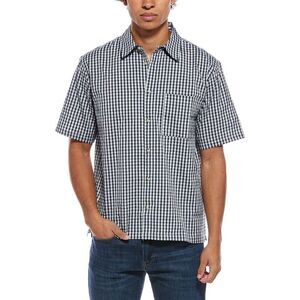 Sovereign Code Mens  Check Shirt, Navy